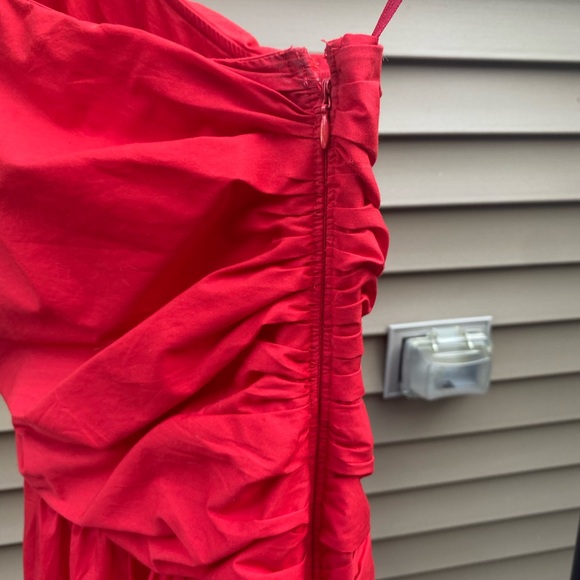 Abercrombie One-Shoulder Cutout Maxi Dress - Picture 11 of 12